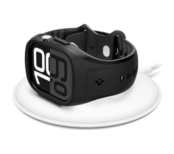 Spigen Liquid Air Pro do Apple Watch 10 46mm Czarny