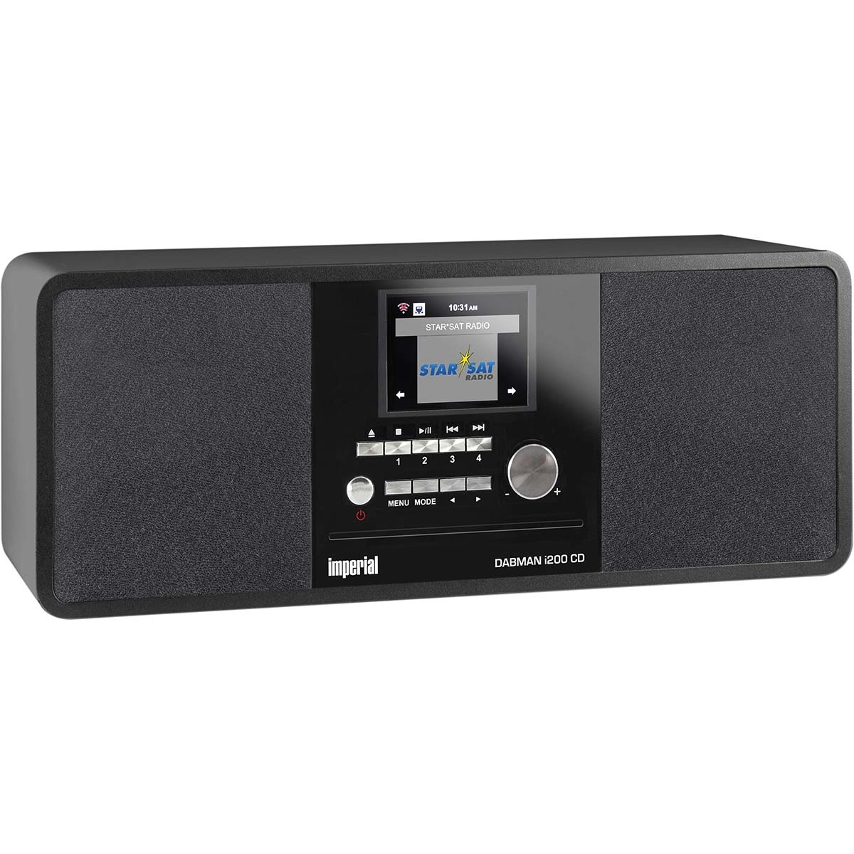 Radioodbiornik Imperial DABMAN i200 CD Radio FM DAB+ Internetowe Wi-Fi Czarny