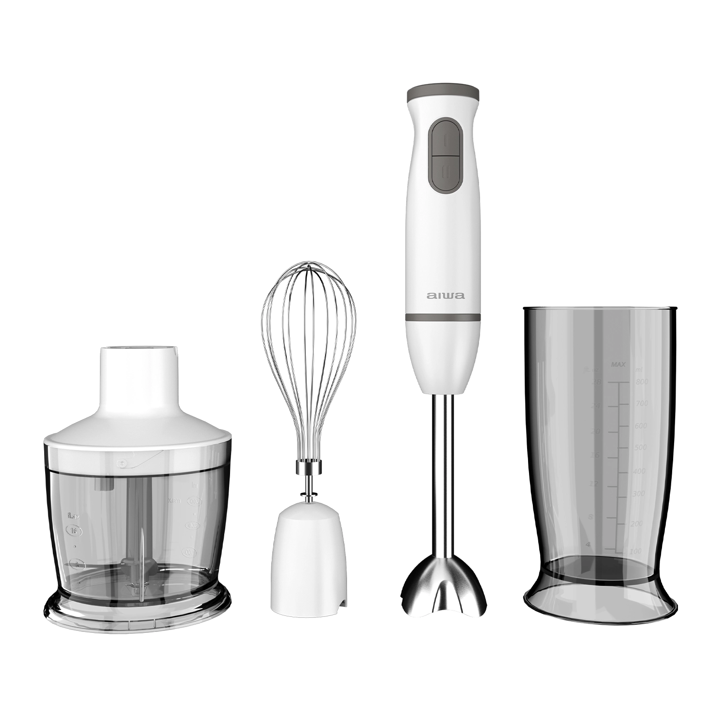 Blender Aiwa Kenkiri ABL-800 PLUS 600W Rozdrabniacz Końcówka do ubijania