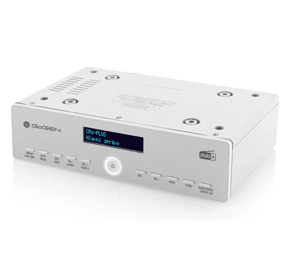 GoGEN DAB 600 Radio FM DAB+ Bluetooth Biały