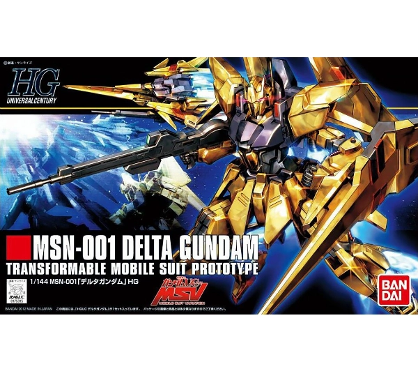 Bandai HGUC 1/144 MSN-001 DELTA GUNDAM