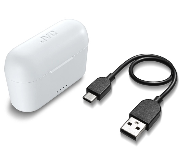 JVC HA-A3TWU Douszne Bluetooth 5.1 Biały