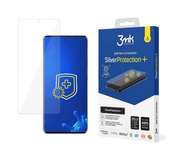 3MK Antymikrobowa folia ochronna 3MK Silver Protect+ Motorola Edge 30 Fusion