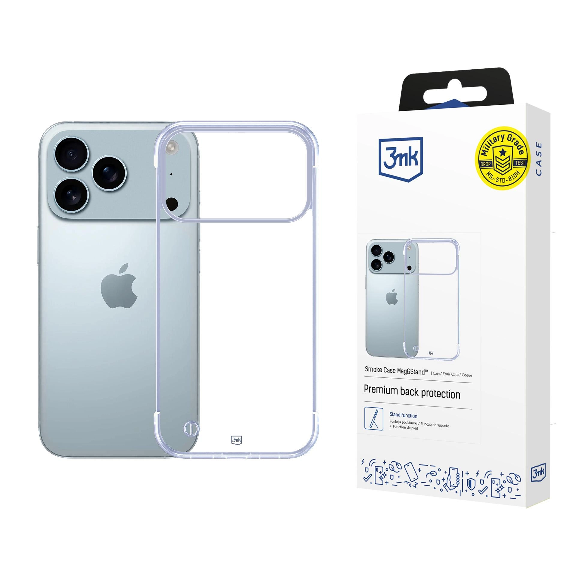 Etui 3mk Just20g Clear Case do iPhone 17 Pro