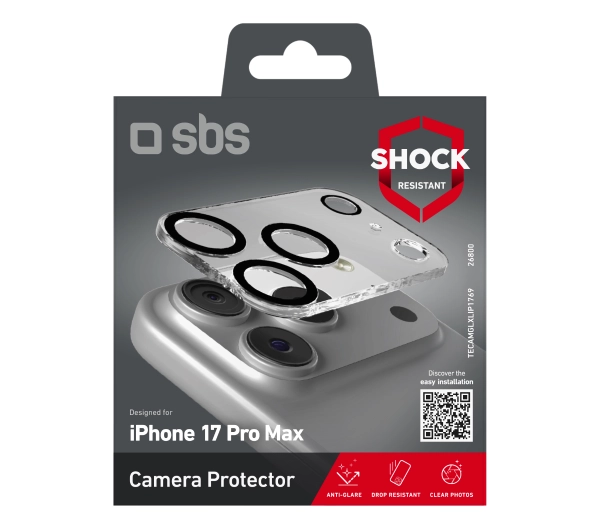 SBS Camera Protector do iPhone 17 Pro Max