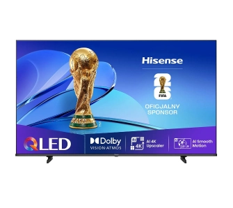 Telewizor Hisense 85E7Q 85" QLED 4K Smart TV Funkcje AI Dolby Vision Dolby Atmos HDMI 2.1 DVB-T2