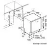 Zmywarka Siemens iQ100 SN615X03EE 59,8cm Szuflada na sztućce