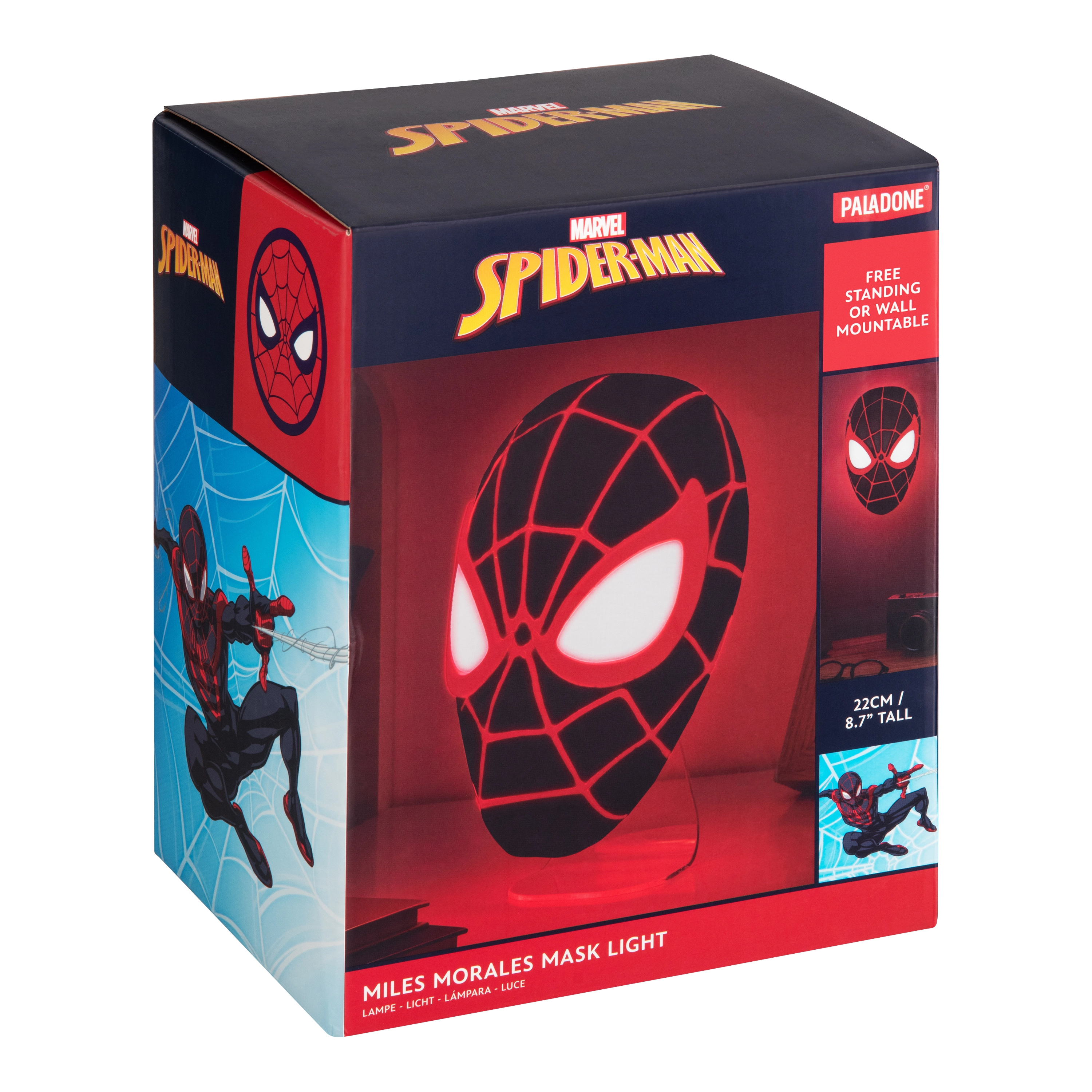 Lampka Paladone Maska Spider-Man Miles Morales Mask Lamp
