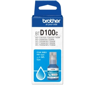 Tusz Brother BTD100C Błękitny 48,8ml