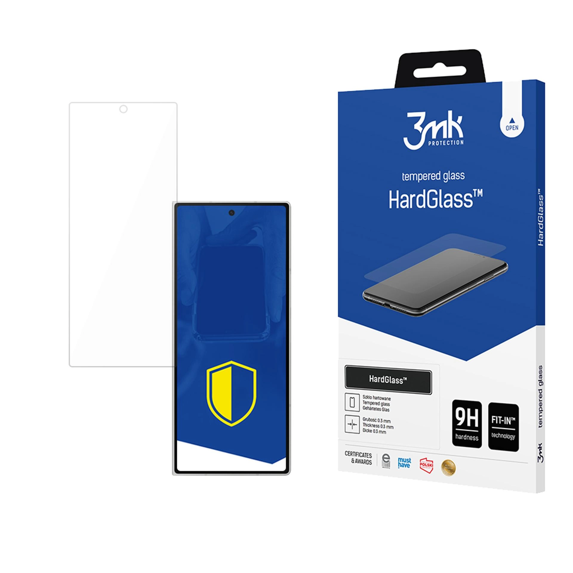 Szkło hartowane 3mk HardGlass do Samsung Galaxy Z Fold 7