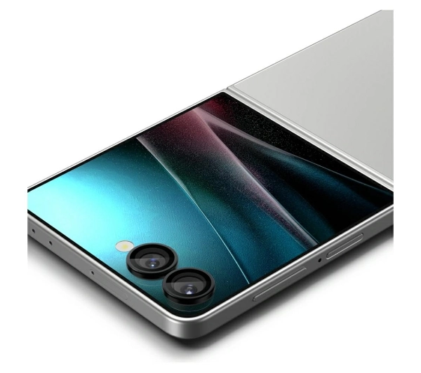 Spigen Optik Pro HD Glas.TR EZ FIT 2szt do Galaxy Z Flip7 Czarny
