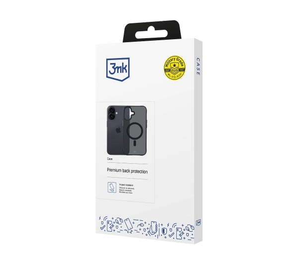 3mk Smoke MagCase do iPhone 17