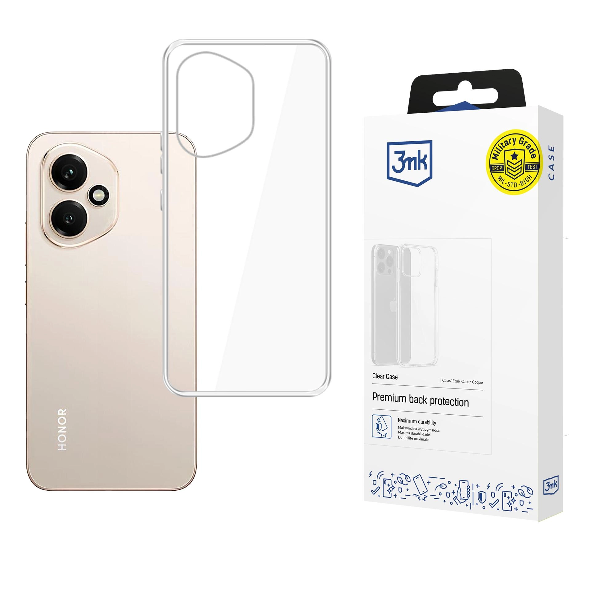 Etui 3mk Clear Case do Honor 400