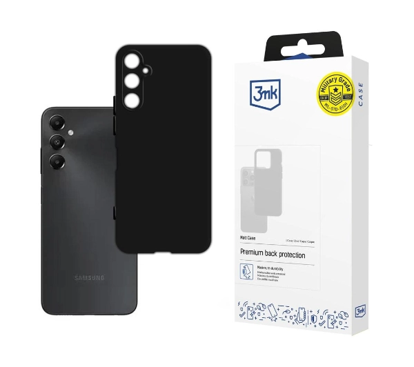 Etui 3MK Matt Case do Samsung Galaxy A05s Czarny