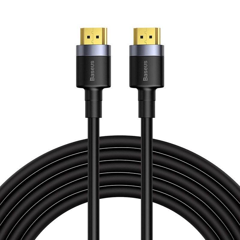Kabel HDMI Baseus CADKLF-H01 Cafule, 4K, 3D, 5m Czarny