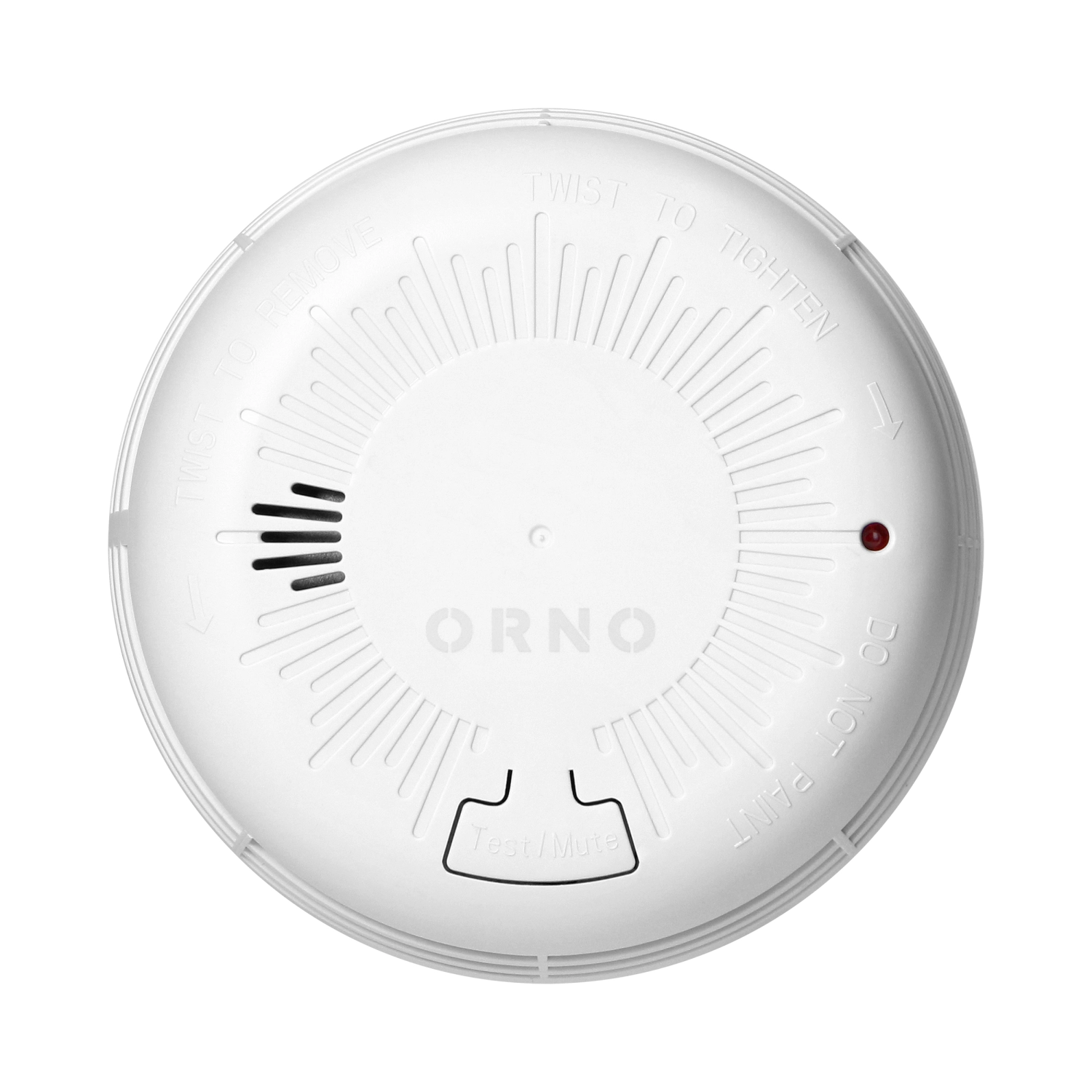 Czujnik dymu Orno OR-DC-634 bateria 9V Biały