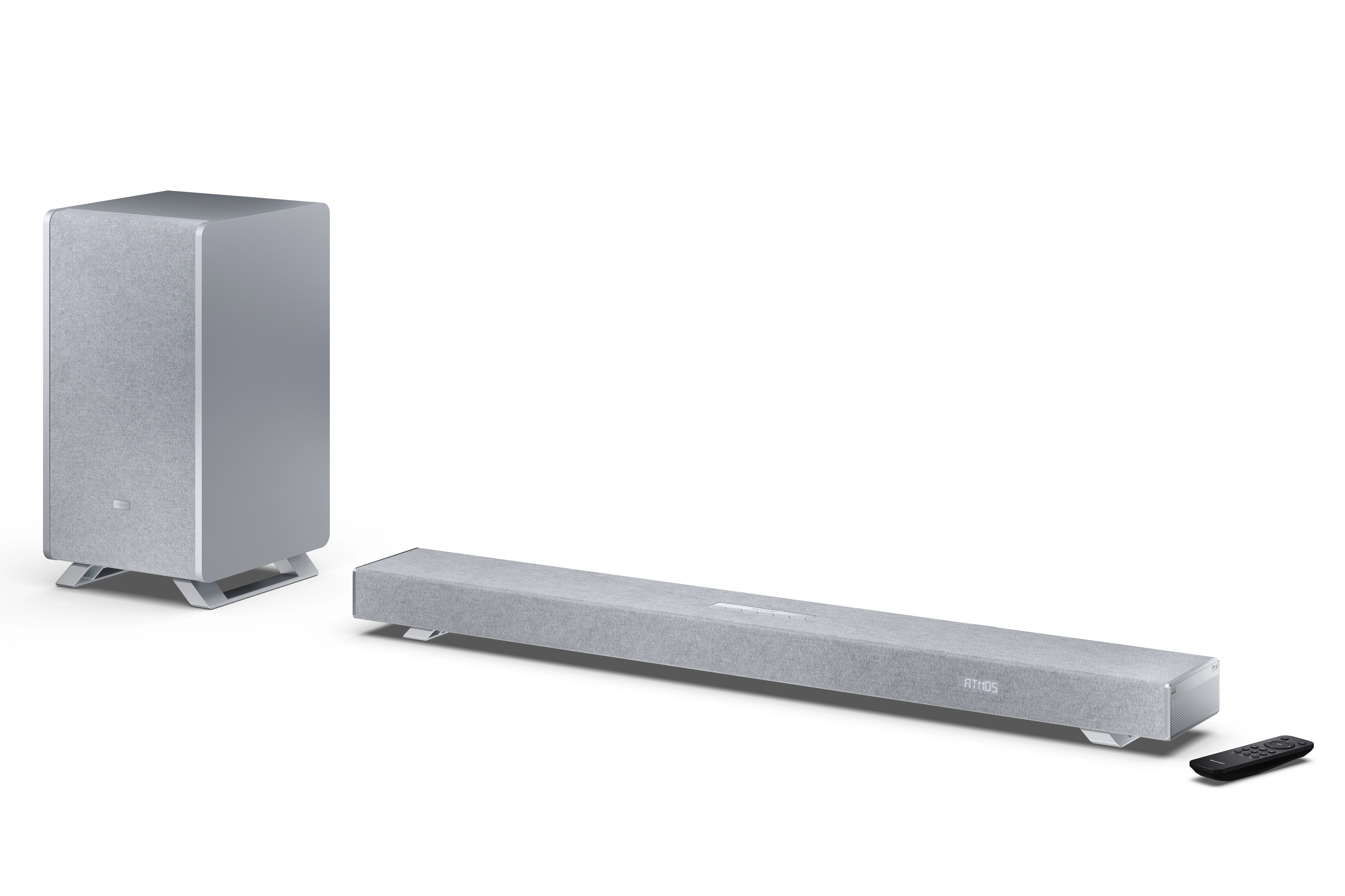 Soundbar Sharp HT-SBW53121 3.1.2 Bluetooth Dolby Atmos DTS X Srebrny