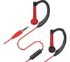 Słuchawki przewodowe e5 Pro Active RE02049 (czerwony)