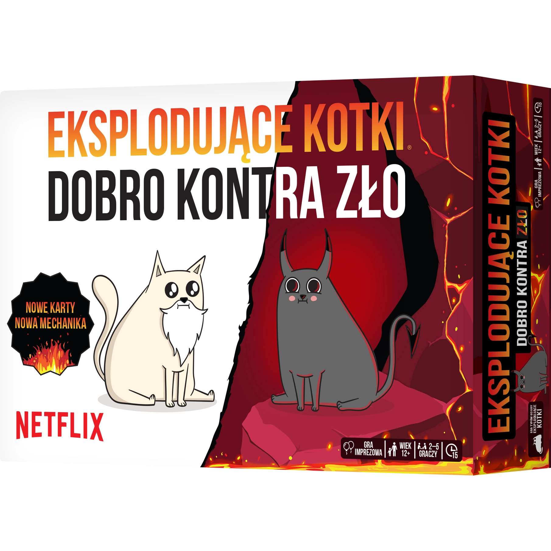 Gra karciana Eksplodujące Kotki Dobro kontra Zło