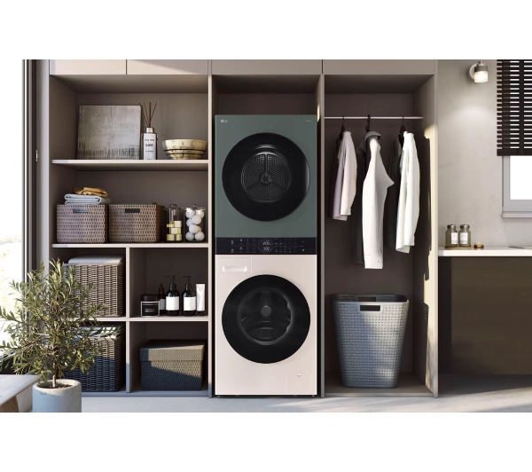 LG WashTower WT1210EGF 66cm 12kg/10kg Zdalne sterowanie - Kup na Raty - RRSO 0%