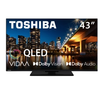 Telewizor Toshiba 43QV3463DG 43" QLED 4K Smart TV VIDAA Dolby Vision HDMI 2.1 DVB-T2