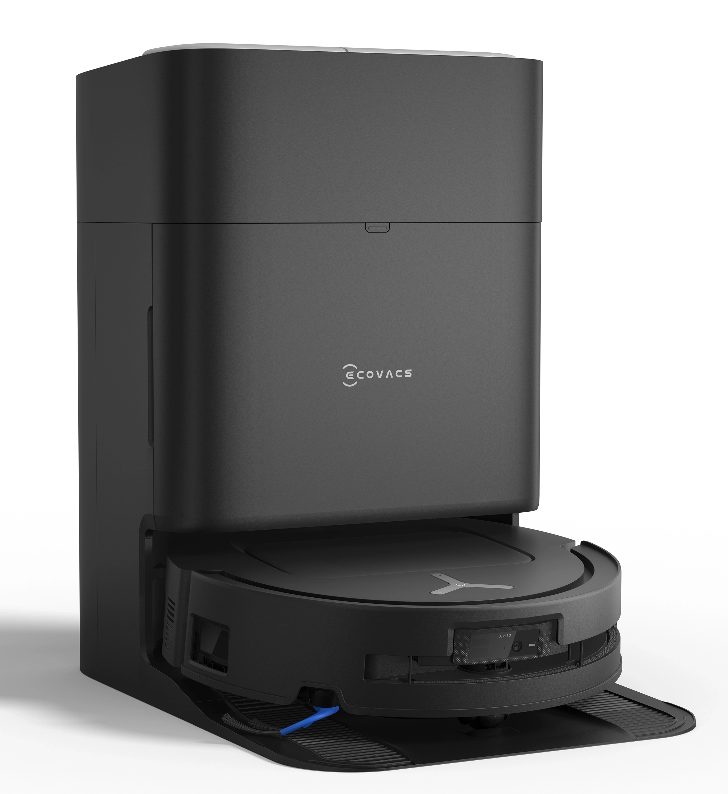 Robot sprzątający Ecovacs Deebot T80 Omni Funkcja mopowania Stacja oczyszczająca Tworzenie mapy pomieszczenia 65dB Czarny AI