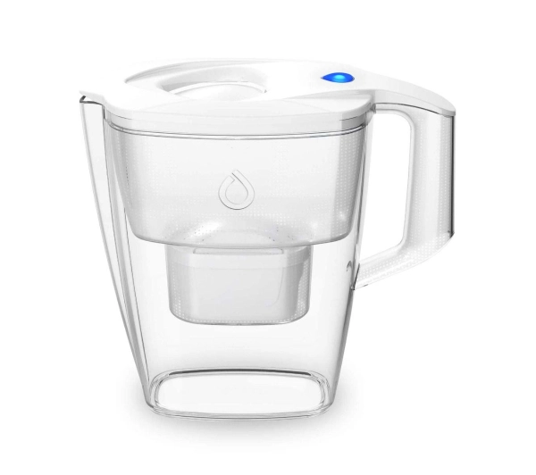 Dzbanki filtrujące - Dafi Mila LED 3l 1 wkład Biały