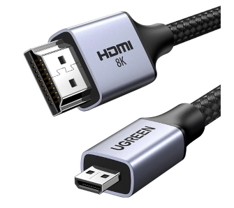 Kabel HDMI UGREEN HD164 microHDMI - HDMI 8K 1m