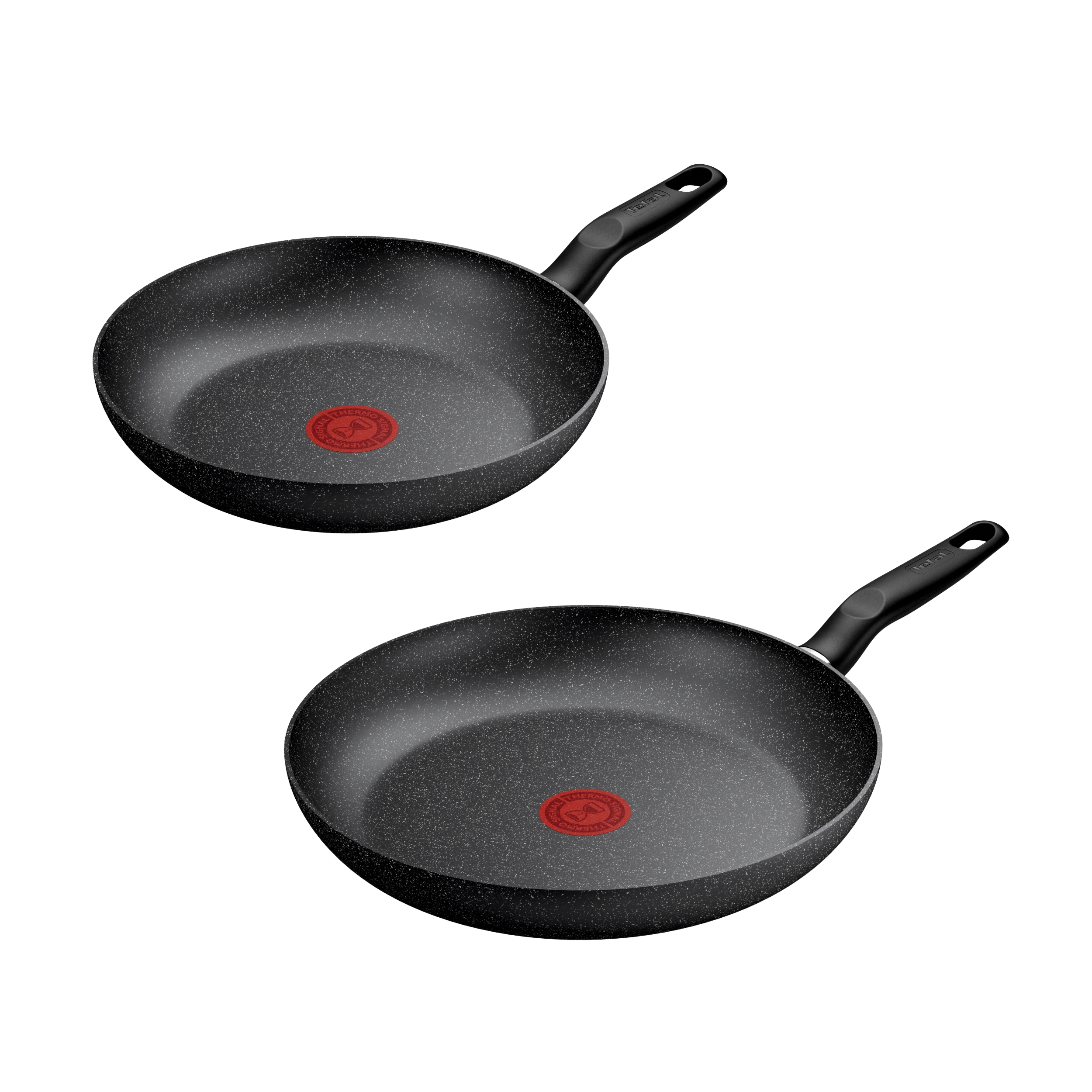 Zestaw patelni Tefal Dark Essential G0069053 Indukcja Mineralia+ 24cm, 28cm