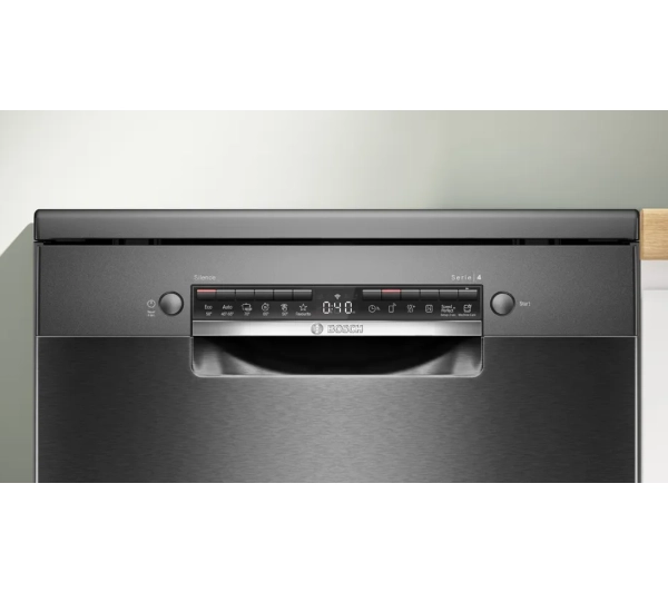 Bosch Serie 4 SMS4HVC11E 60 cm Funkcje AI Szuflada na sztućce Zdalne sterowanie - Kup na Raty - RRSO 0%