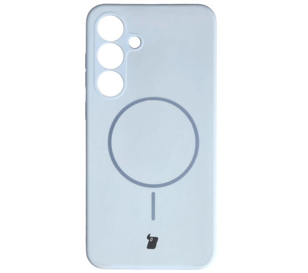 Bizon Soft z MagSafe do Samsung Galaxy S25 Plus Jasnoniebieski