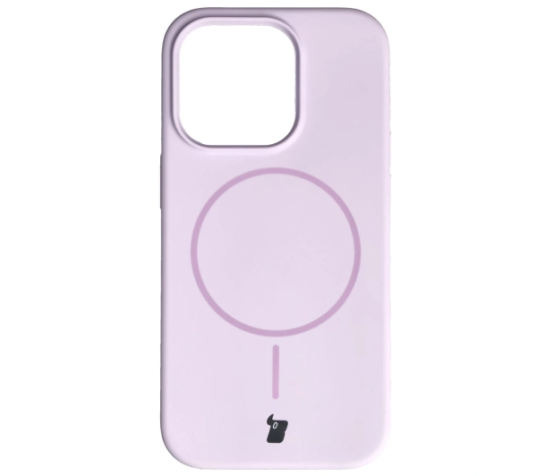 Bizon Soft z MagSafe do Apple iPhone 14 Pro Fioletowy