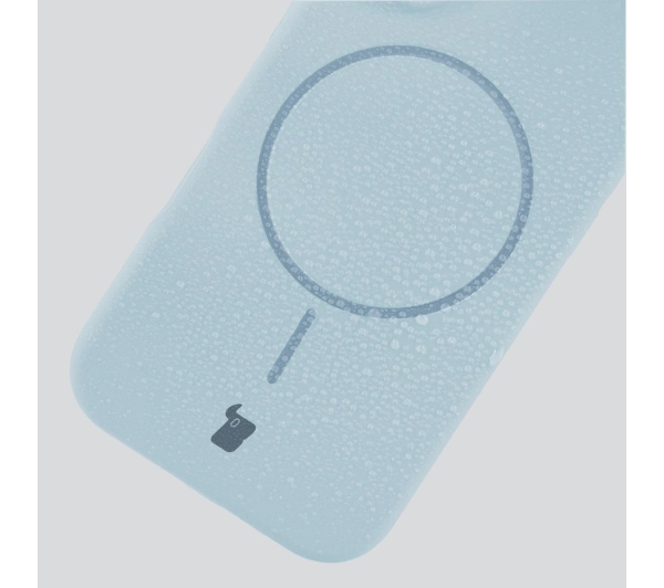 Bizon Soft z MagSafe do Apple iPhone 14 Pro Max Jasnoniebieski