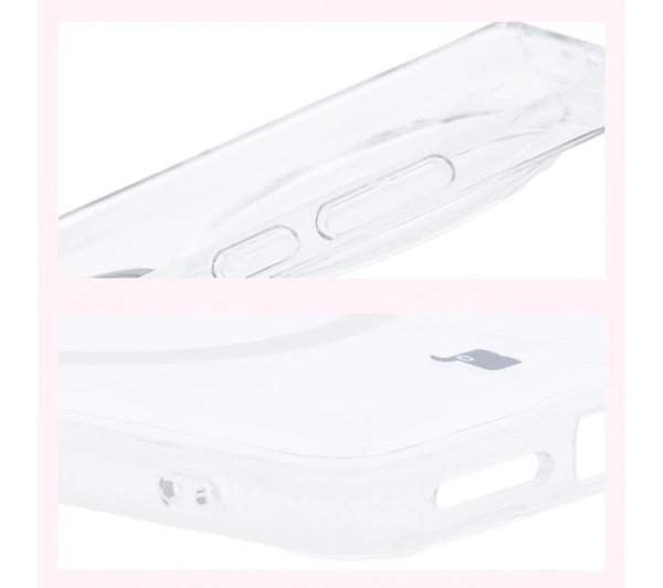 Bizon CrystalO z MagSafe do Vivo X200 Pro Przezroczyste