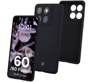 Bizon Soft do Motorola Edge 60 Fusion / Motorola Edge 60 Czarny