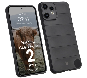Etui Bizon Tur do Nothing CMF Phone 2 Pro Czarny