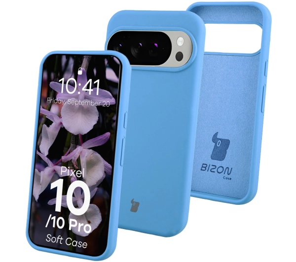 Bizon Soft do Google Pixel 10 / Google Pixel 10 Pro Niebieski