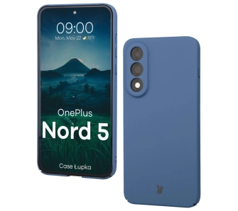 Etui Bizon Łupka do OnePlus Nord 5 Niebieski