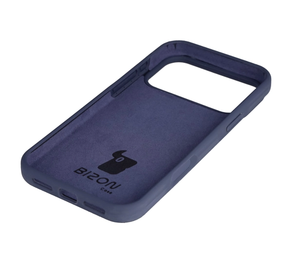 Bizon Silikonowe Soft do Apple iPhone 17 Pro Max Granatowy