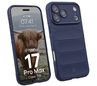 Etui Bizon Tur do Apple iPhone 17 Pro Max / 18 Pro Max Granatowy