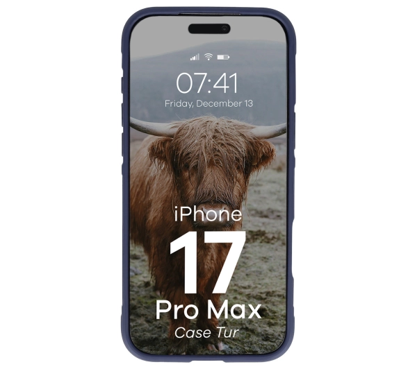 Bizon Tur do Apple iPhone 17 Pro Max Granatowy