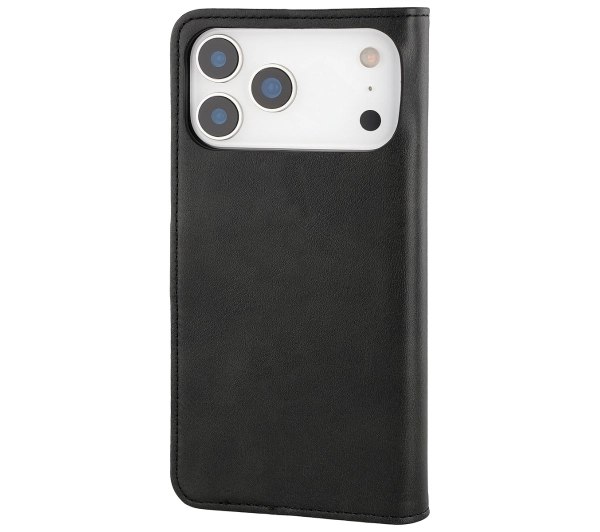 Bizon z klapką Pocket do Apple iPhone 17 Pro Max Czarny