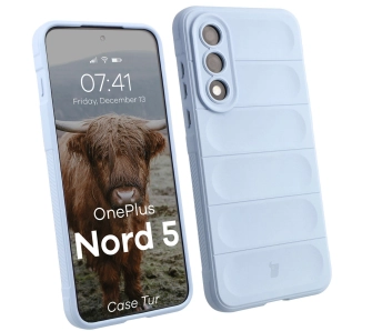 Etui Bizon Tur do OnePlus Nord 5 Jasnoniebieski