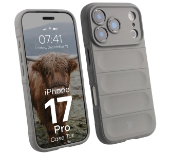 Etui Bizon Tur do Apple iPhone 17 Pro Jasnoszary