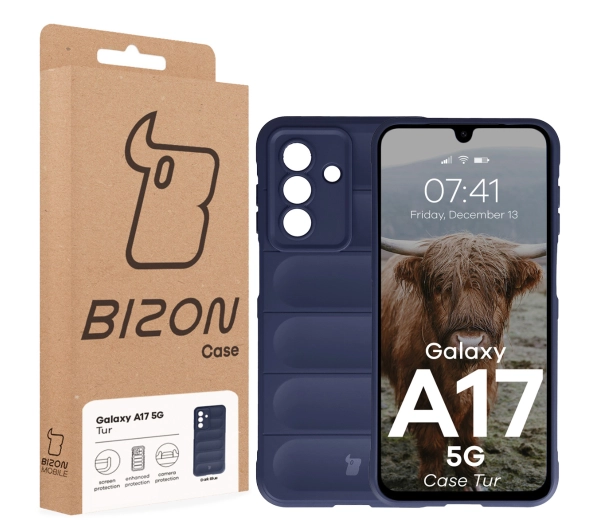Bizon Tur do Samsung Galaxy A17 5G Granatowy