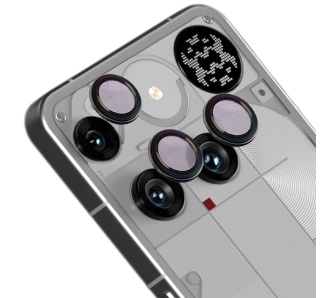 Szkło ochronne Bizon na aparat z aplikatorem Snap Lens do Nothing Phone (3)