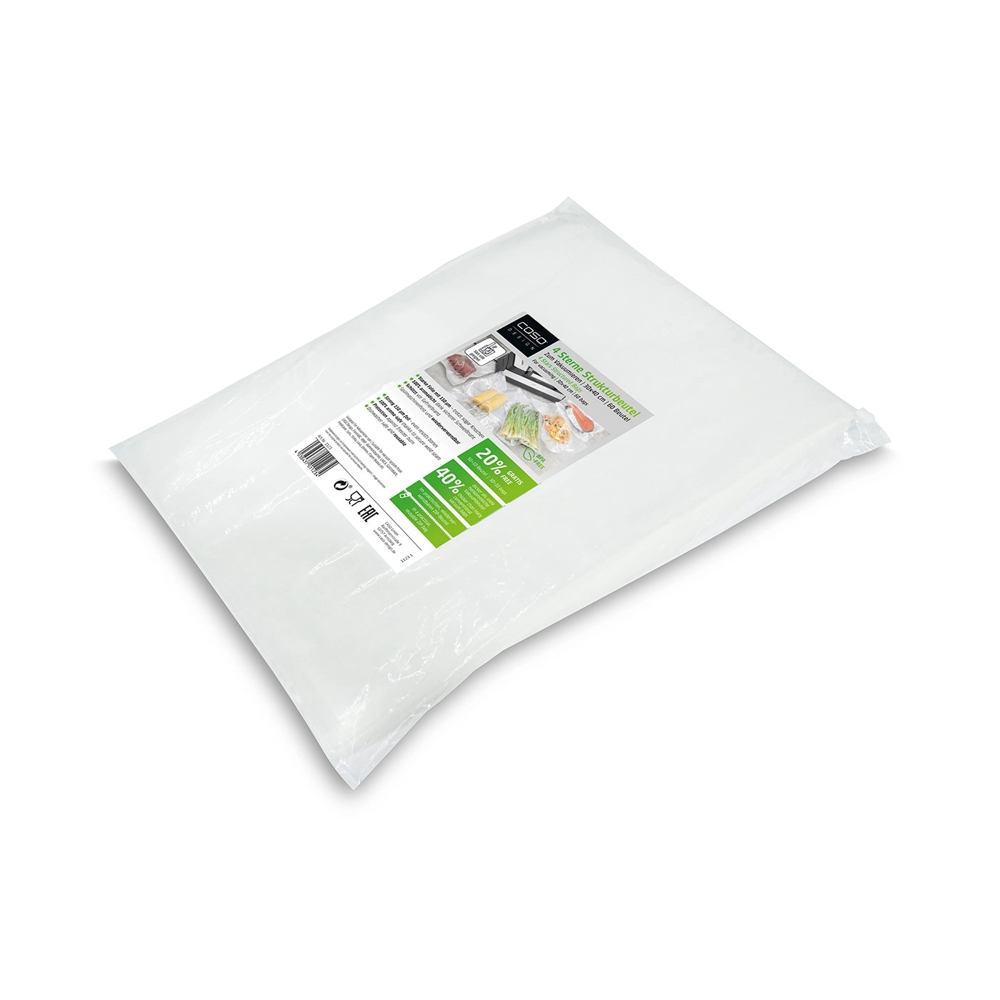 Worek do zgrzewarki Caso Germany 1123 60szt.