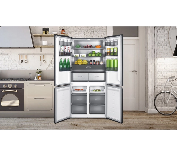 MPM SBS 503-SSI-13/D Funkcje AI Pełny No Frost 190,2cm Czarny - Kup na Raty - RRSO 0%