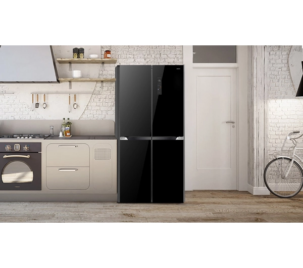 MPM SBS 503-SSI-13/D Funkcje AI Pełny No Frost 190,2cm Czarny - Kup na Raty - RRSO 0%