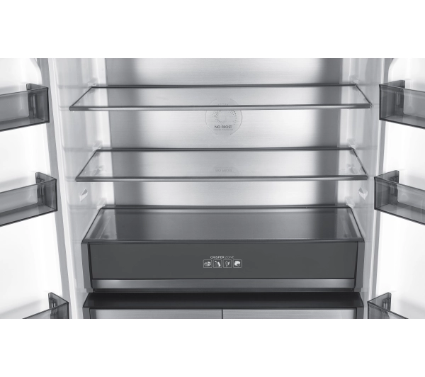 MPM SBS 503-SSI-13/D Funkcje AI Pełny No Frost 190,2cm Czarny - Kup na Raty - RRSO 0%
